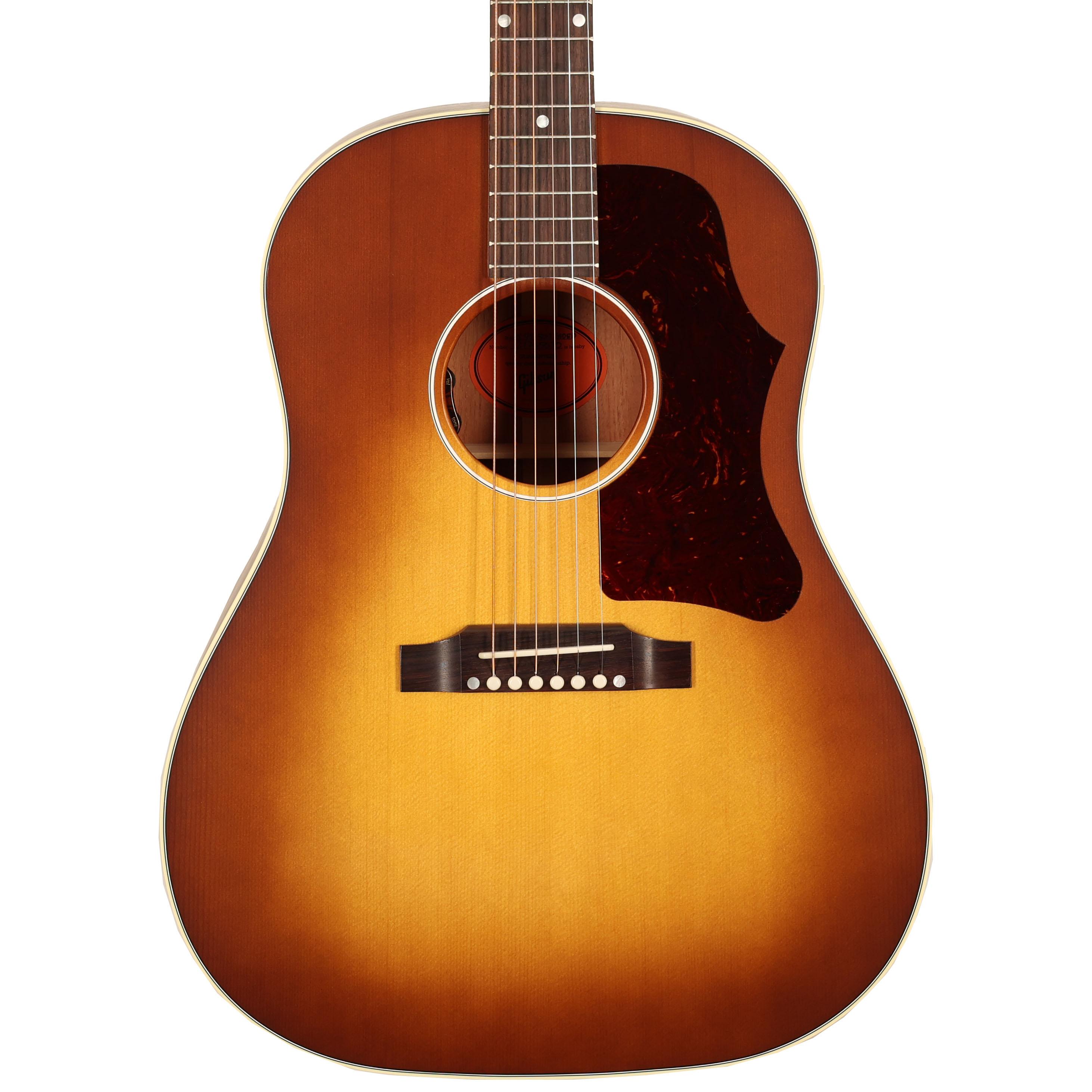 Gibson J-45 50s Faded Electro Acoustic Guitar in Faded Sunburst